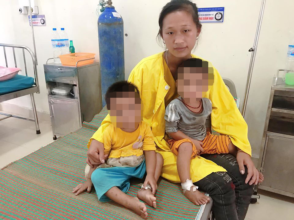 Bệnh viện đa khoa khu vực Bắc Quang cấp cứu cho hai bệnh nhi ngộ độc thuốc trừ sâu