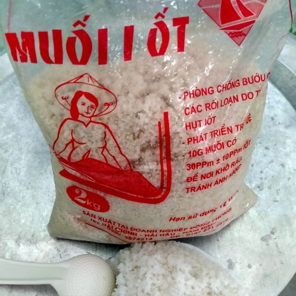 Người dân cần sử dụng muối I ốt trong chế biến bữa ăn hằng ngày