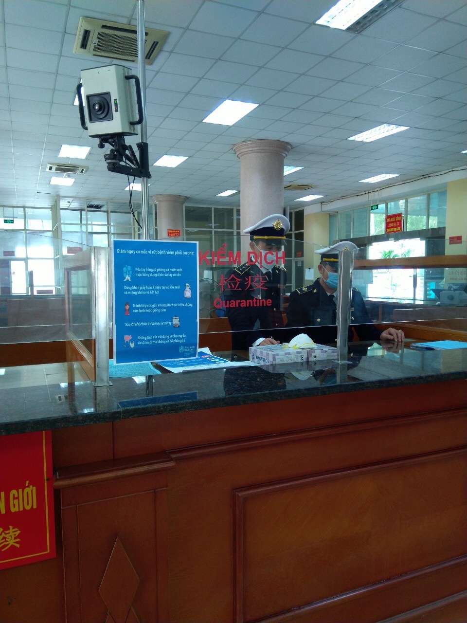 Tăng cường kiểm dịch y tế phòng chống dịch bệnh tại cửa khẩu Quốc tế Thanh Thủy