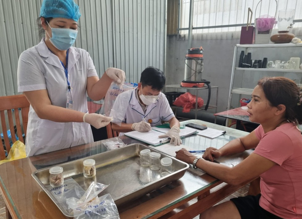 Bắc Quang kiểm tra liên ngành An toàn thực phẩm chuẩn bị cho Đại hội đại biểu Hội nông dân huyện lần thứ X nhiệm kỳ 2023-2028