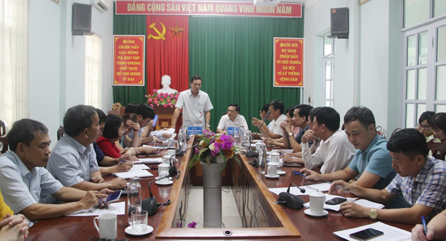 Đoàn Sở Y tế Tuyên Quang làm việc với Sở Y tế Hà Giang