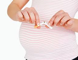 Phụ nữ mang thai cần nói không với thuốc lá (ảnh nguồn Internet)