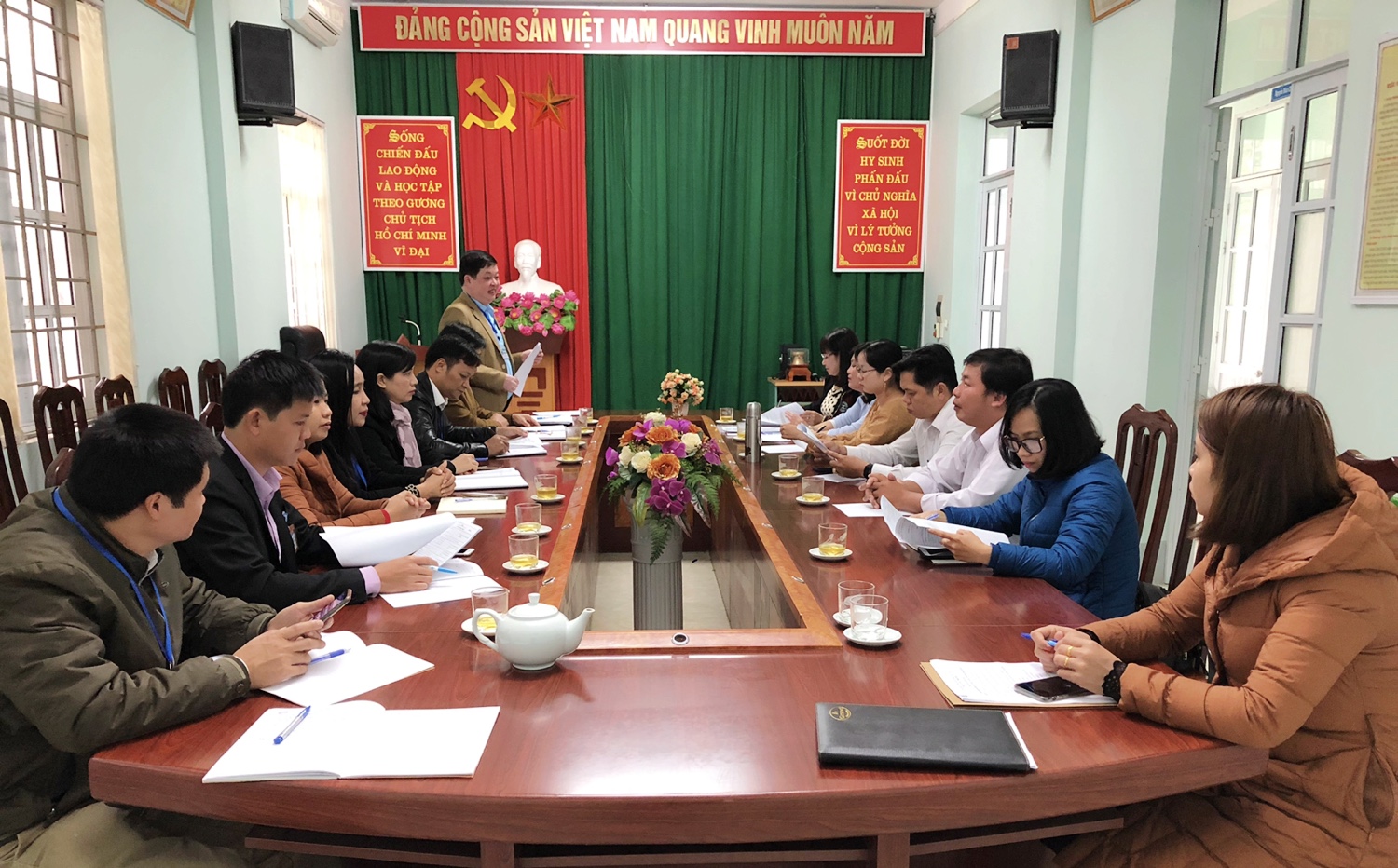 Chi cục ATVSTP tỉnh Bến Tre kiểm tra chéo về công tác an toàn vệ sinh thực phẩm tại Hà Giang