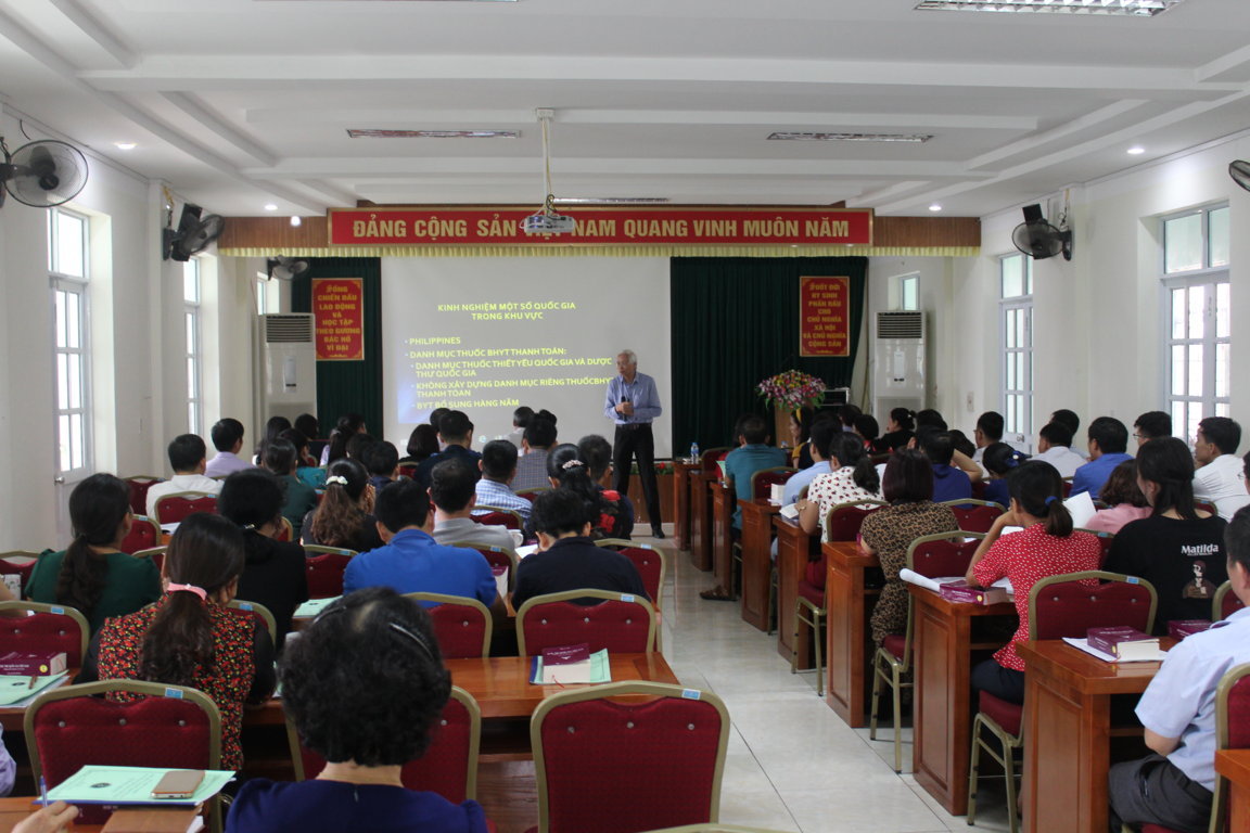 Hội nghị tập huấn “Hướng dẫn sử dụng Dược thư Quốc gia Việt Nam” và triển khai Thông tư 15/2019/TT-BYT