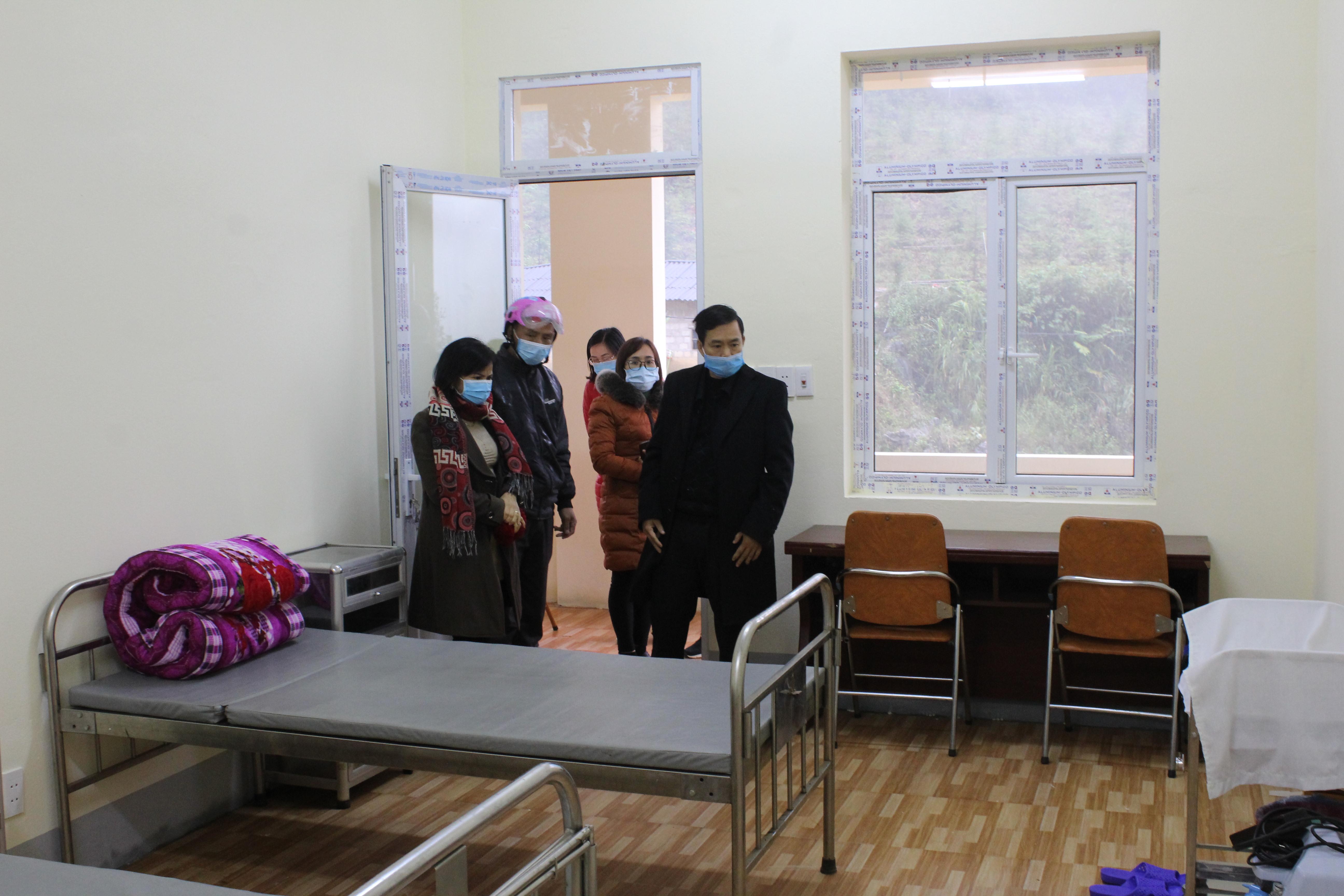 Sở Y tế kiểm tra công tác phòng chống dịch tại các xã biên giới huyện Mèo Vạc