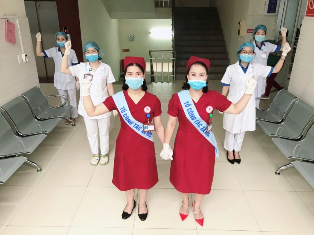 Bệnh viện đa khoa khu vực huyện Bắc Quang quyết tâm chung tay vượt qua đại dịch viêm đường hô hấp cấp do SARS-COV2