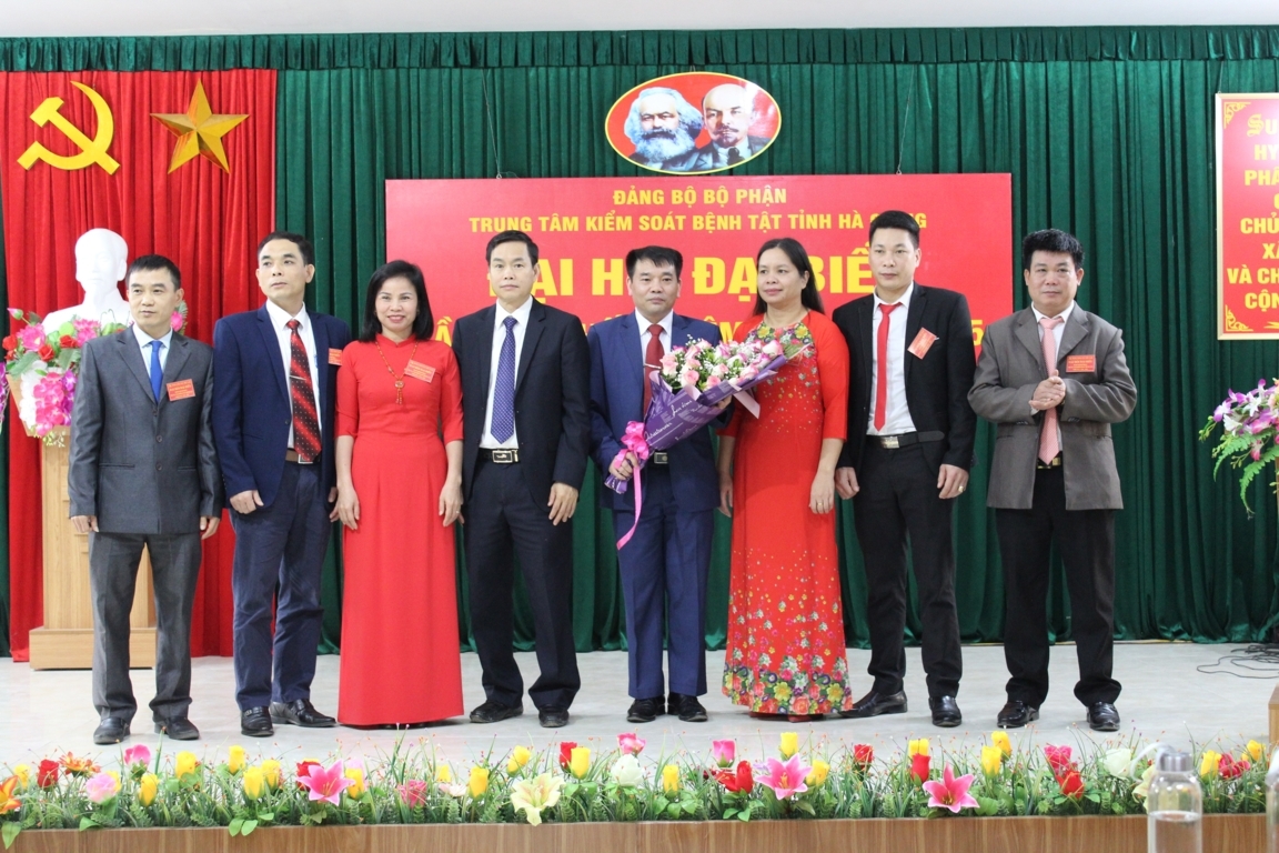 Đại hội đại biểu Đảng bộ Trung tâm Kiểm soát bệnh tật tỉnh Hà Giang  lần thứ nhất nhiệm kỳ 2020 - 2025