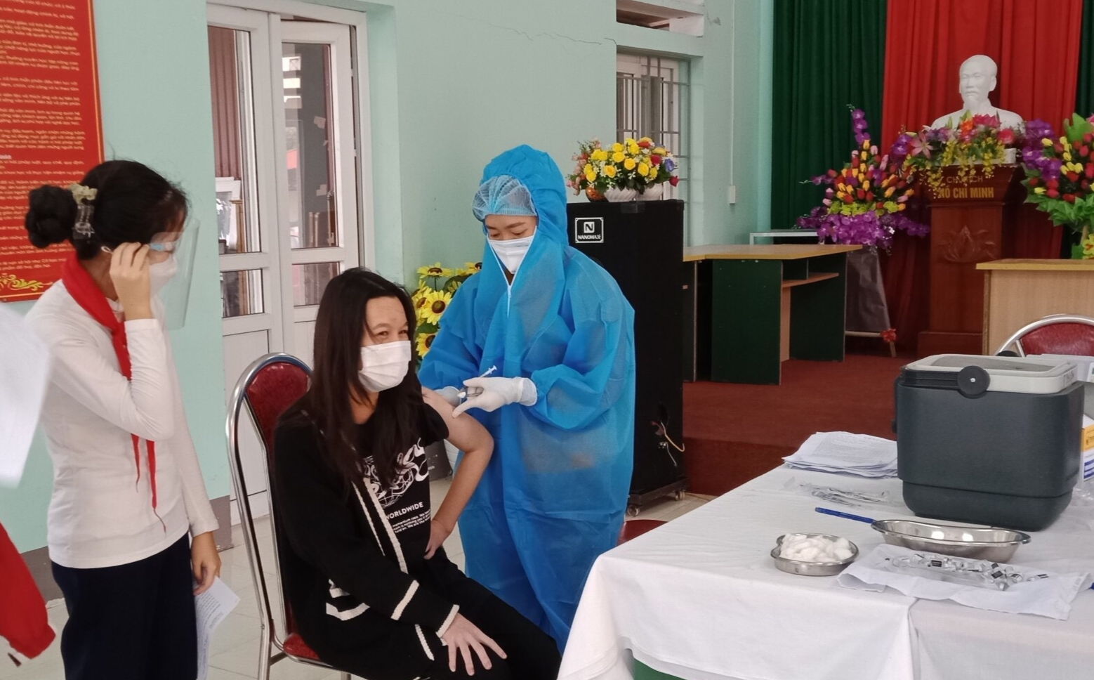 Thành phố Hà Giang triển khai chiến dịch tiêm vắc xin phòng COVID-19 cho đối tượng 12 – 17 tuổi