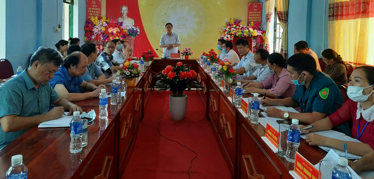 Đoàn công tác Sở Y tế làm việc tại xã Khâu Vai, huyện Mèo Vạc