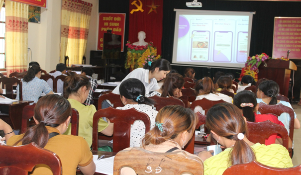 Trung tâm Y tế huyện Hoàng Su Phì tập huấn hướng dẫn tổ chức điều tra, đánh giá thực trạng suy dinh dưỡng ở trẻ em dưới 16 tuổi