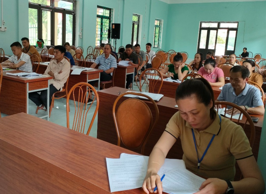 Lớp tập huấn tại xã Cao Bồ, huyện Vị Xuyên