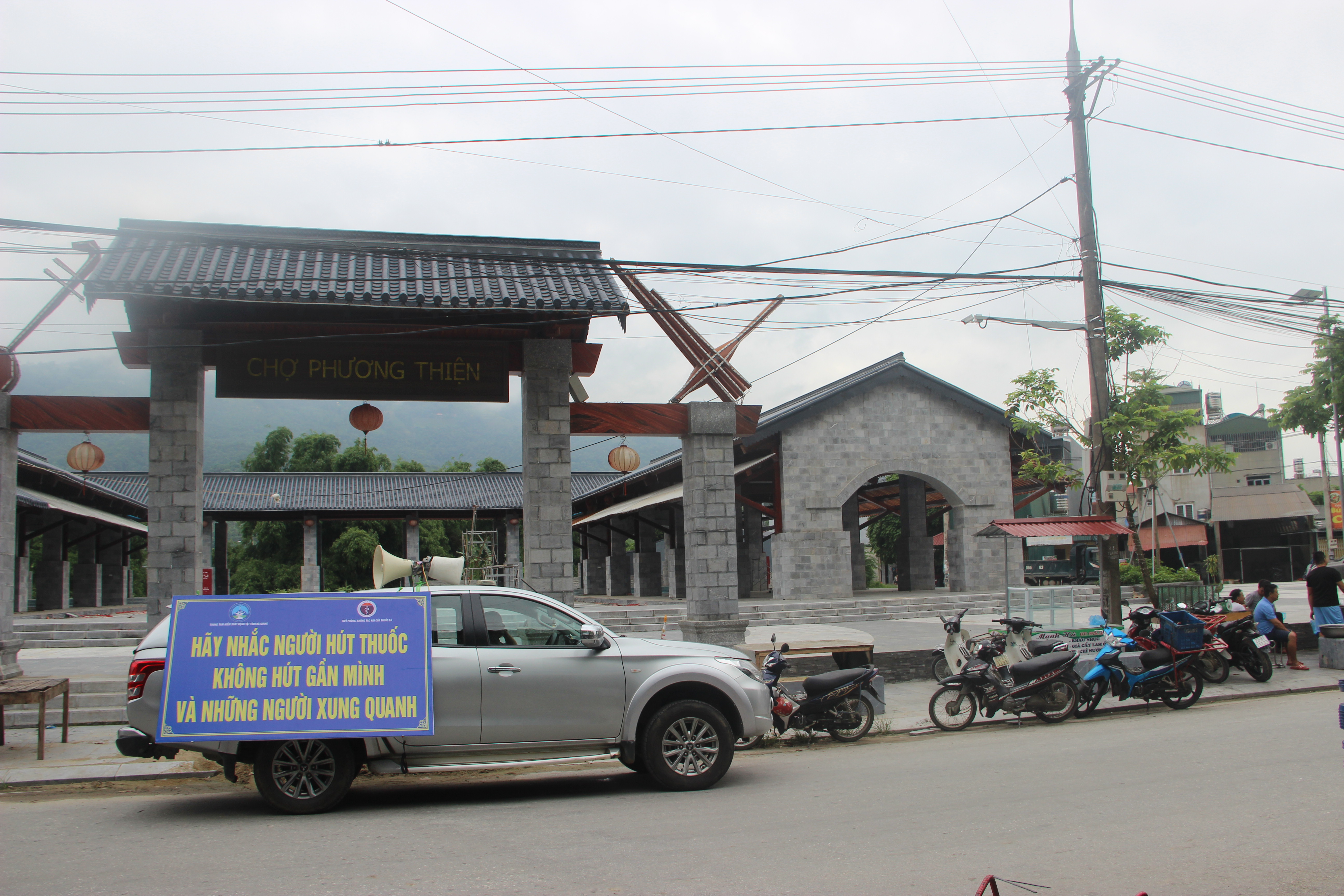 Truyền thông phòng chống tác hại thuốc lá tại thành phố Hà Giang.