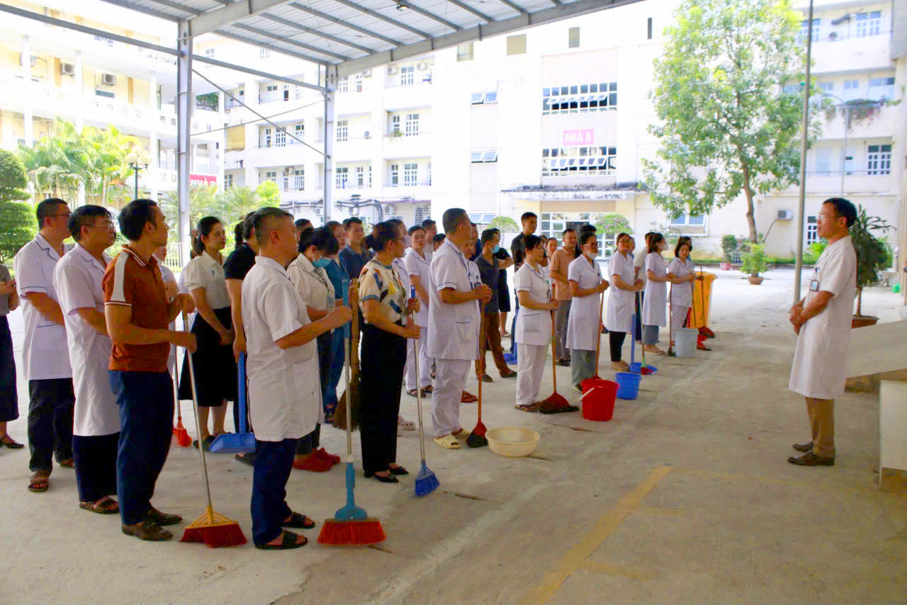 DSCKI. Nguyễn Đức Dũng - Phó Giám đốc Bệnh viện giám sát và chỉ đạo chiến dịch