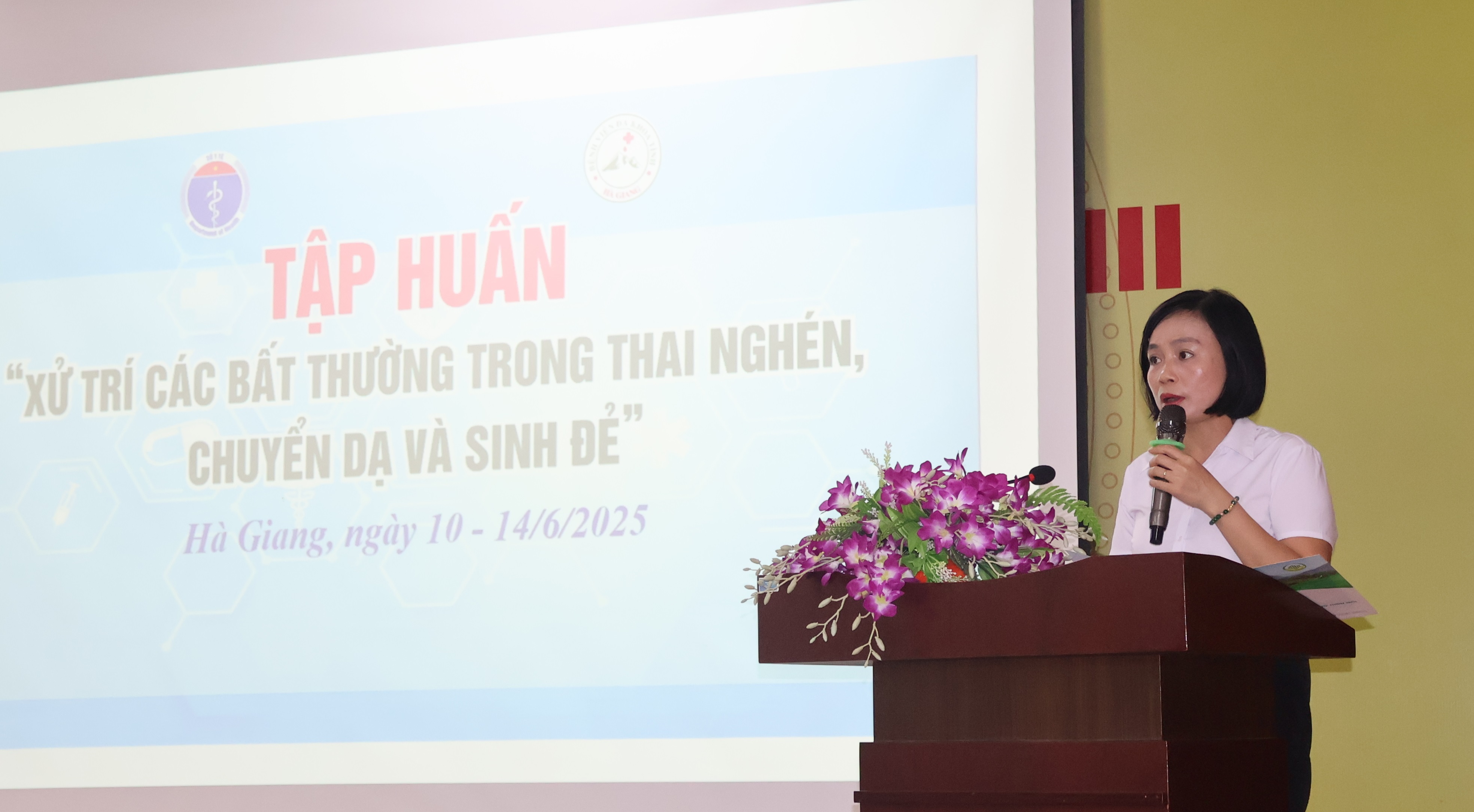 Tập huấn xử trí các bất thường trong thai nghén, chuyển dạ và sinh đẻ
